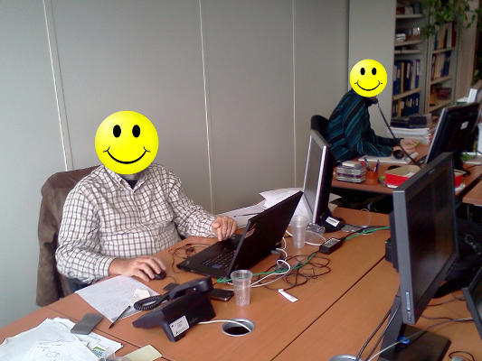 Coworkers in my office at CapGemini