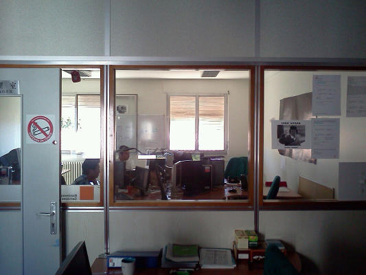 View from my first office at Orange Business Services